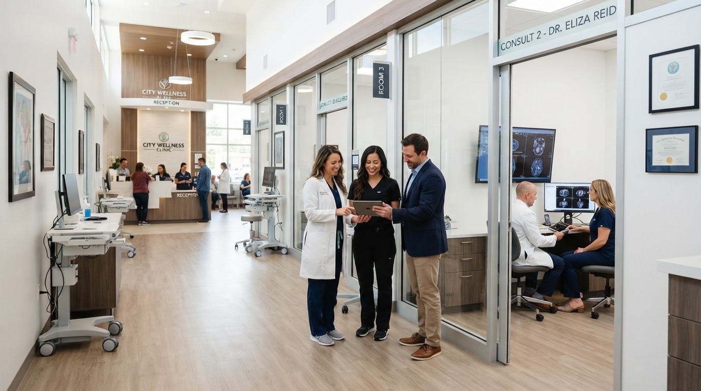 CRM e Automação para Clínicas Médicas com Múltiplas Especialidades
