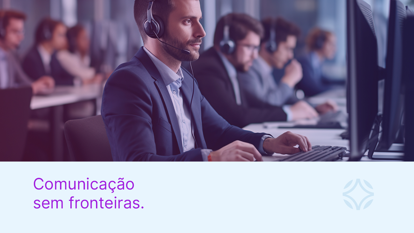 Operação de atendimento corporativo ONVOX