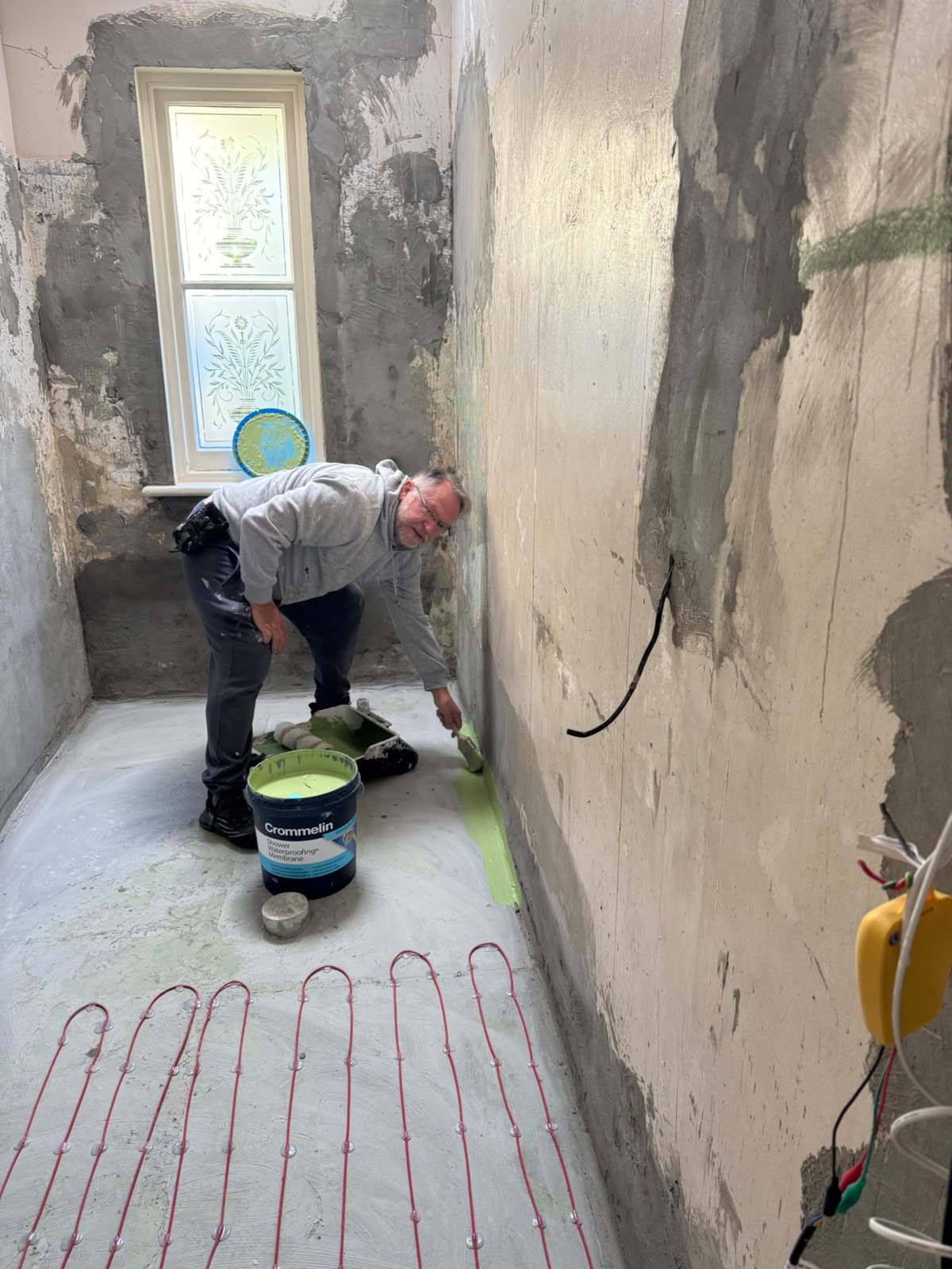Dominex professional waterproofing application