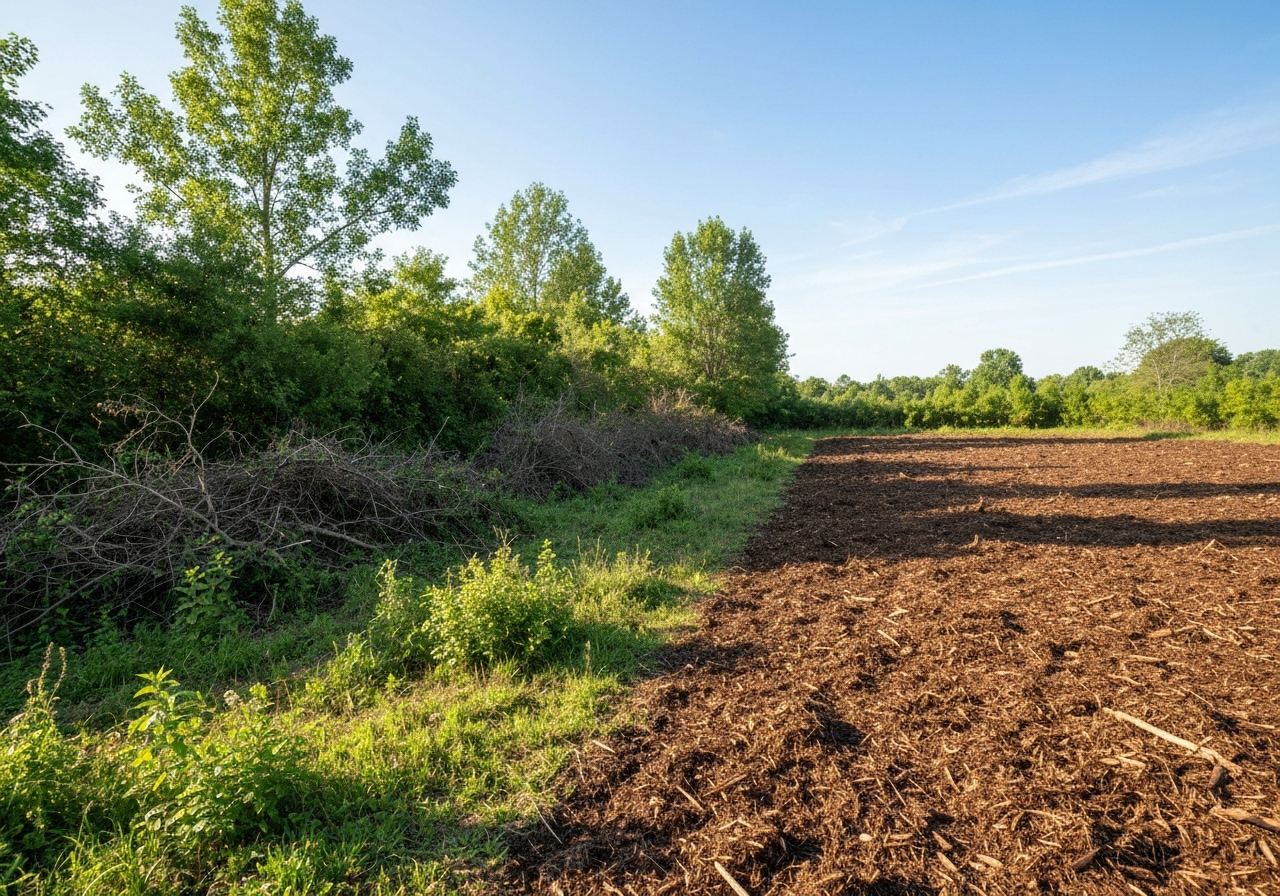 Land Clearing Before and After