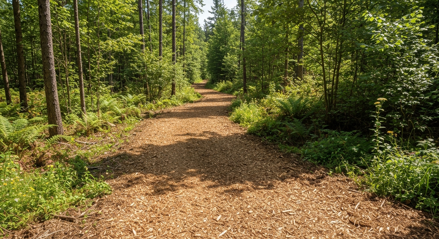 Trail Clearing in Middle Tennessee - Over the Edge Forestry Mulching