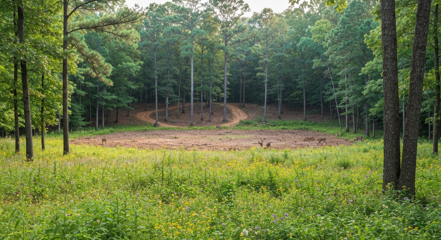 Hunting Property Improvements with Forestry Mulching