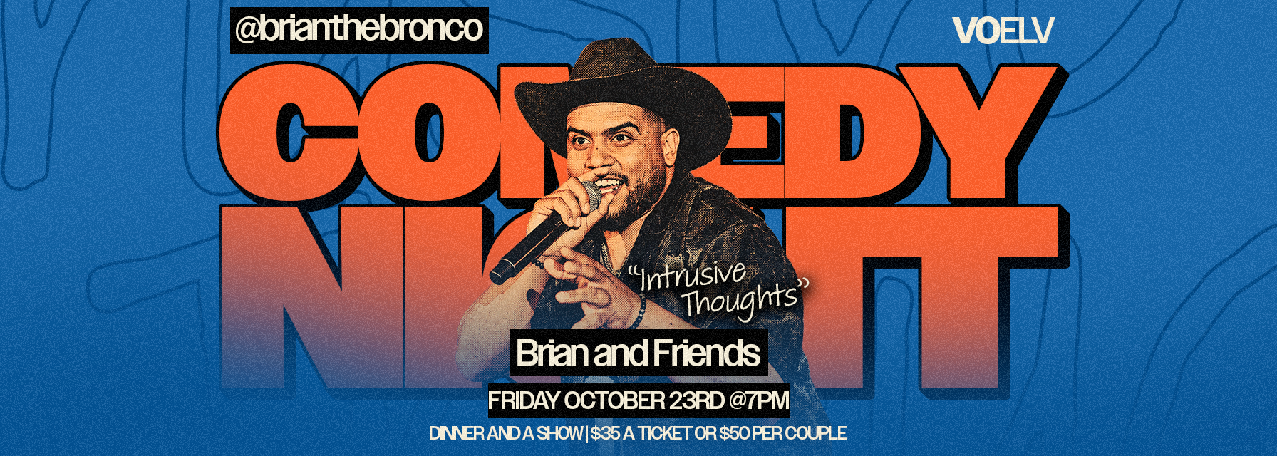 Comedy Night — Brian and Friends
