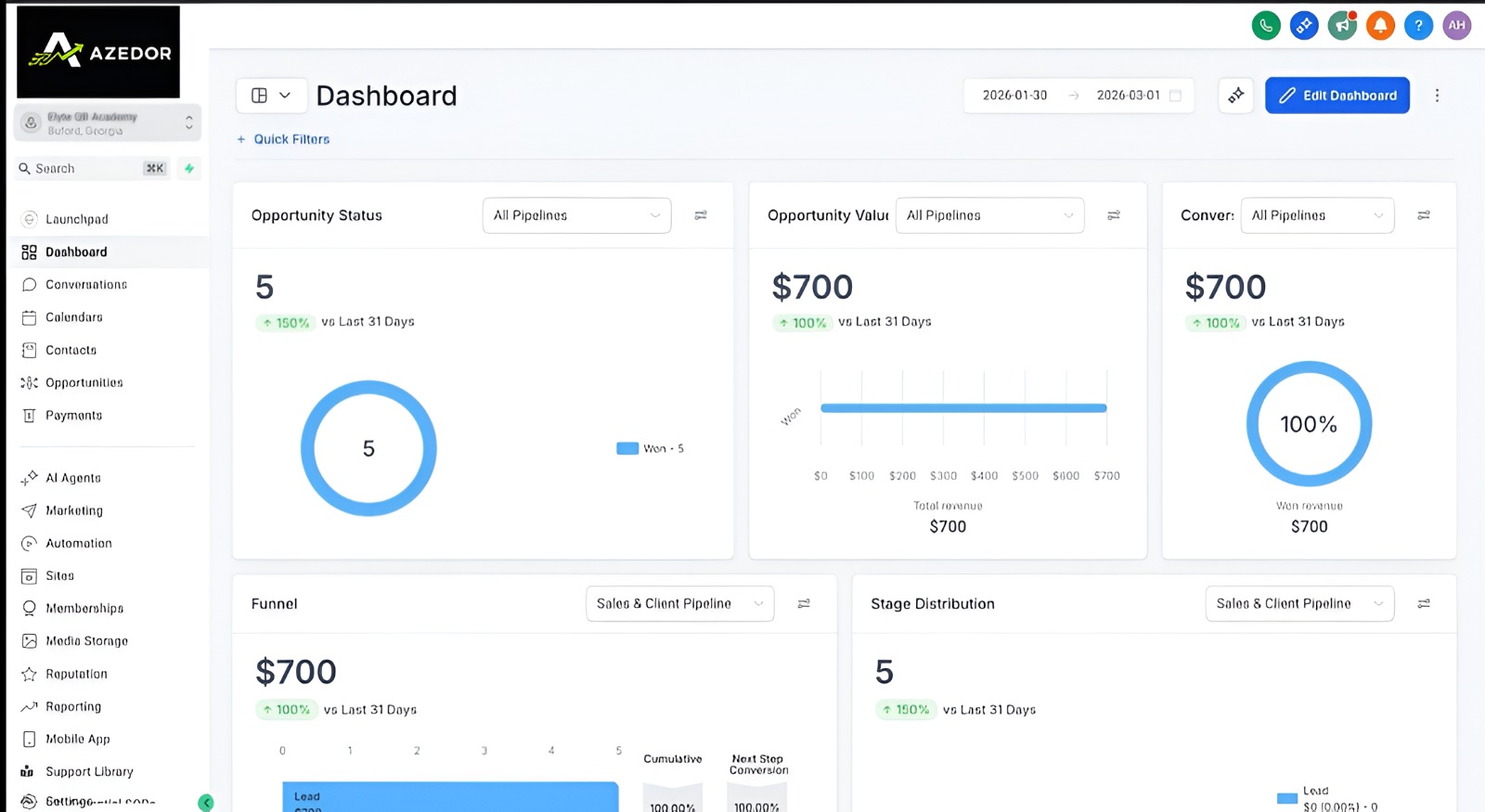CRM & Sales Automation