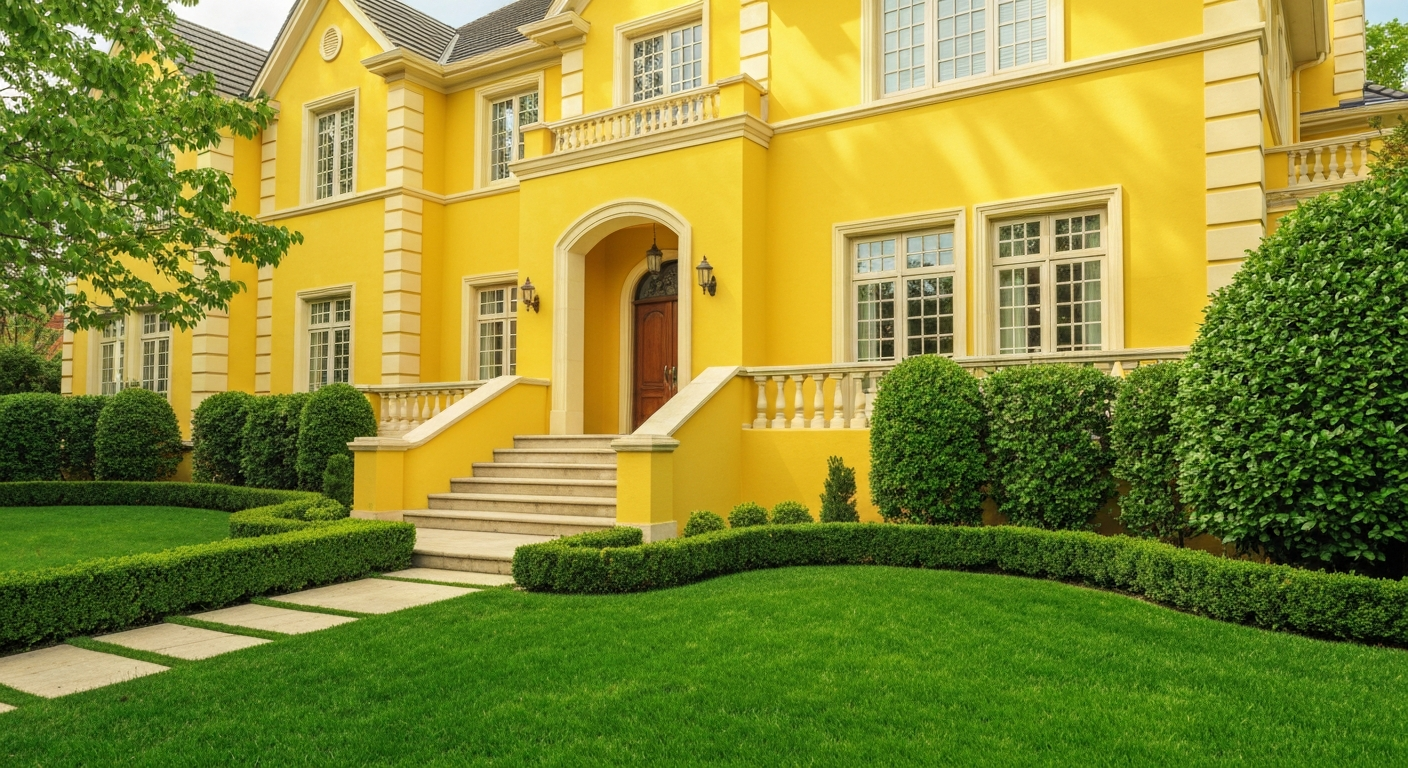 Exterior painting showcase