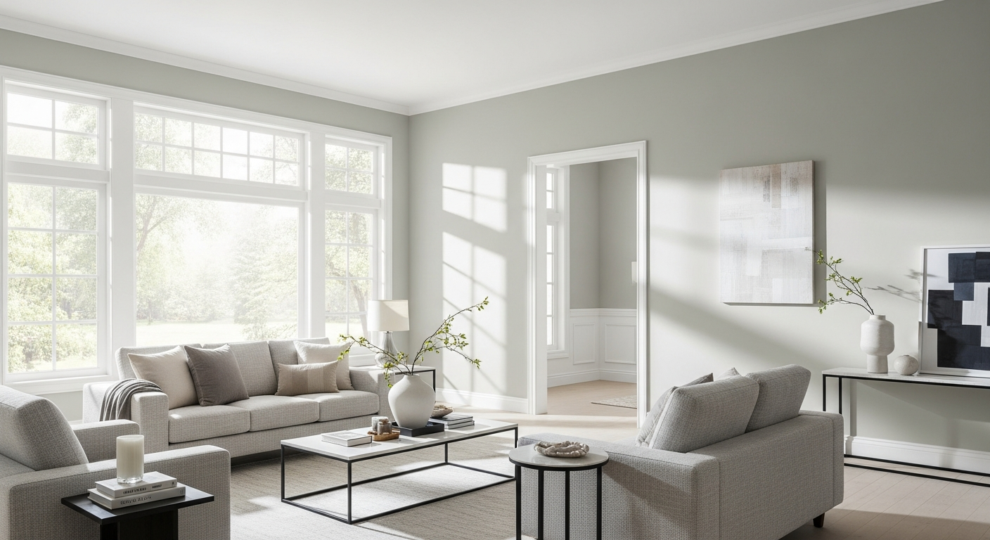 Professional interior painting showcase