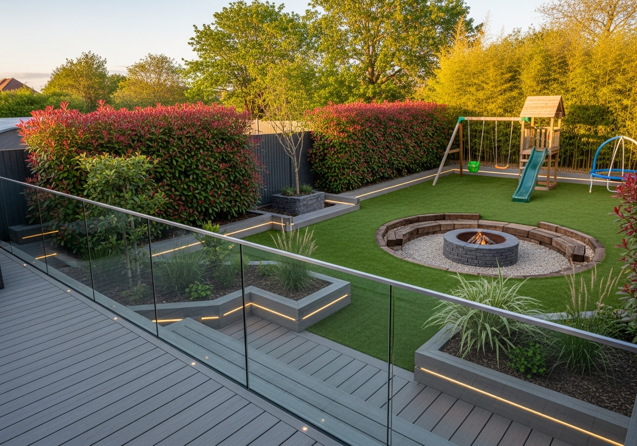 After: New Build Garden — Complete Landscaping Package