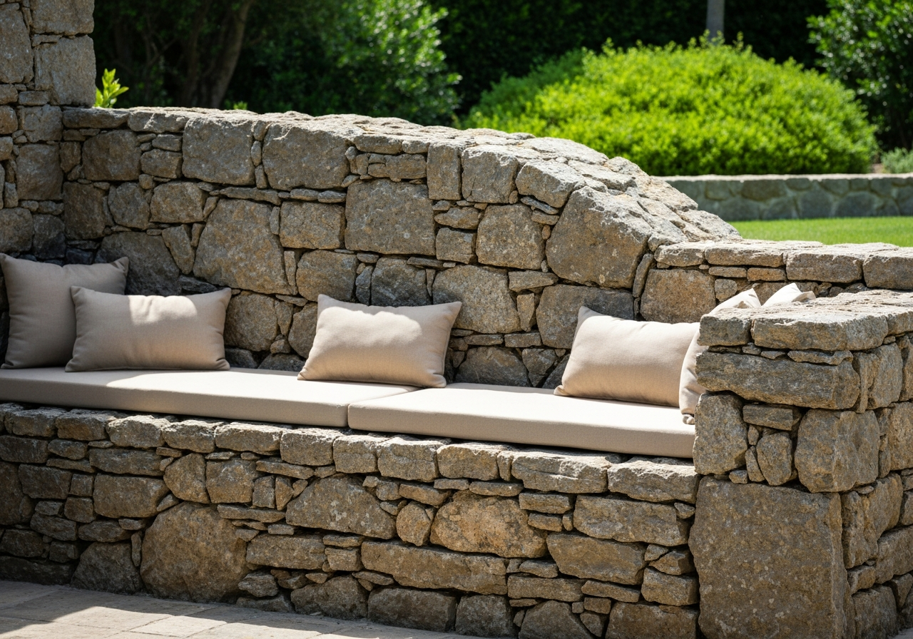 Seating walls and surrounds