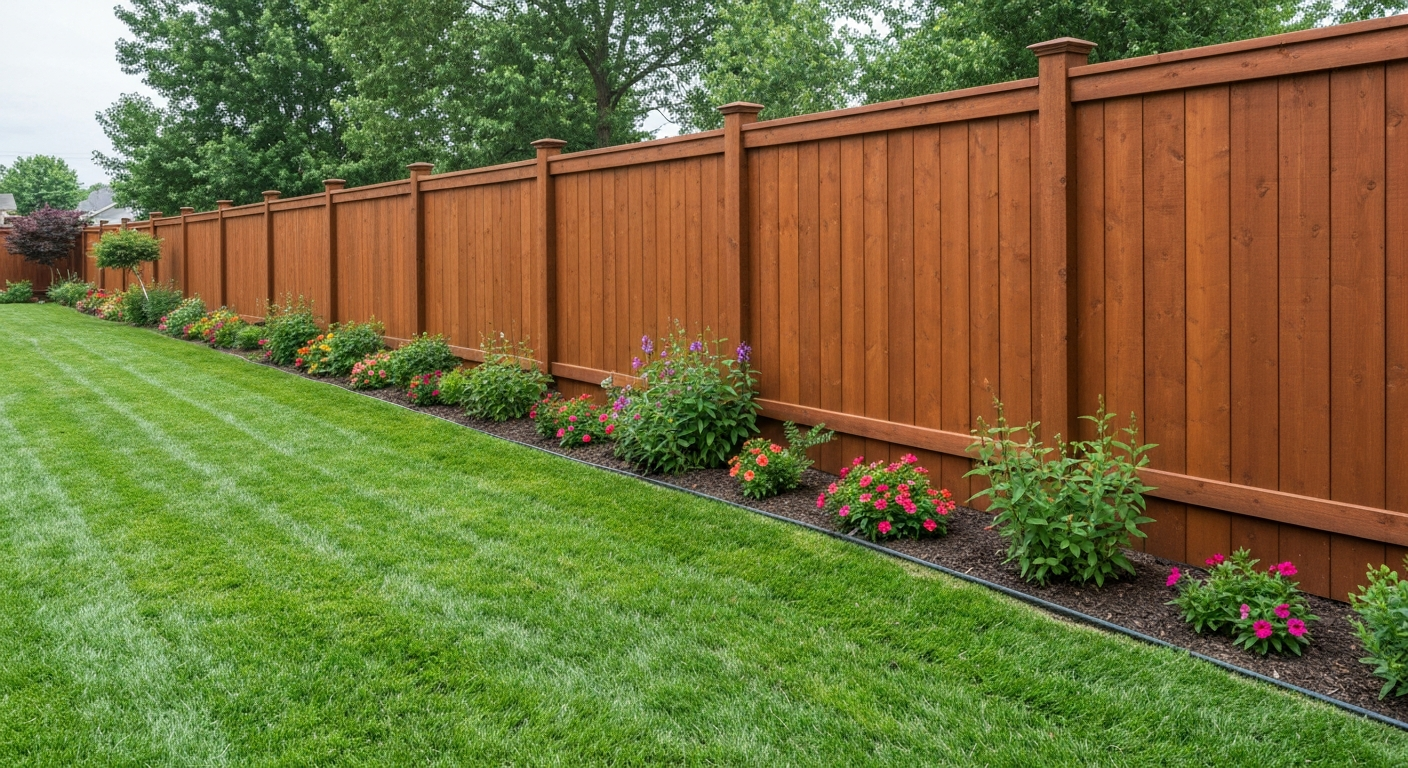 Fence installation in London, Ontario