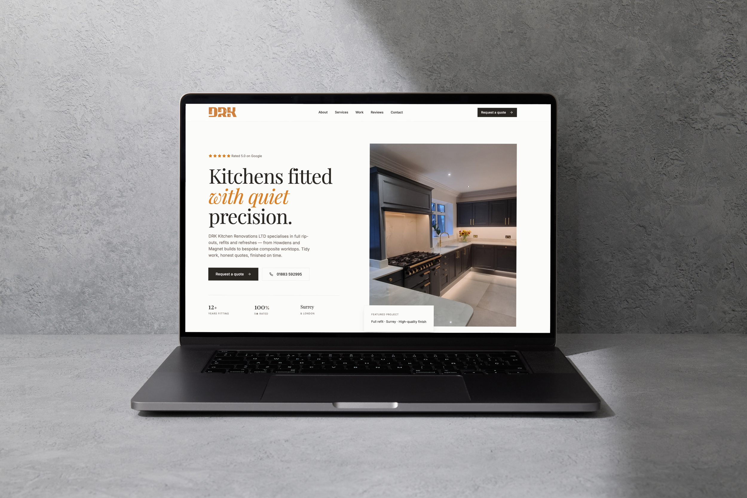 DRK Kitchen Renovation LTD case study by MAC-MEDIA