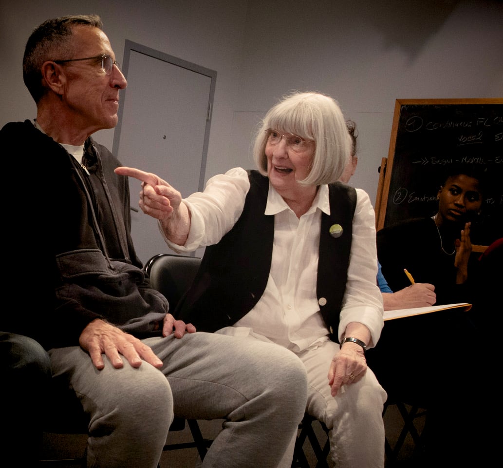 Joy Zinoman, founder of Studio Acting Conservatory and Studio Theatre