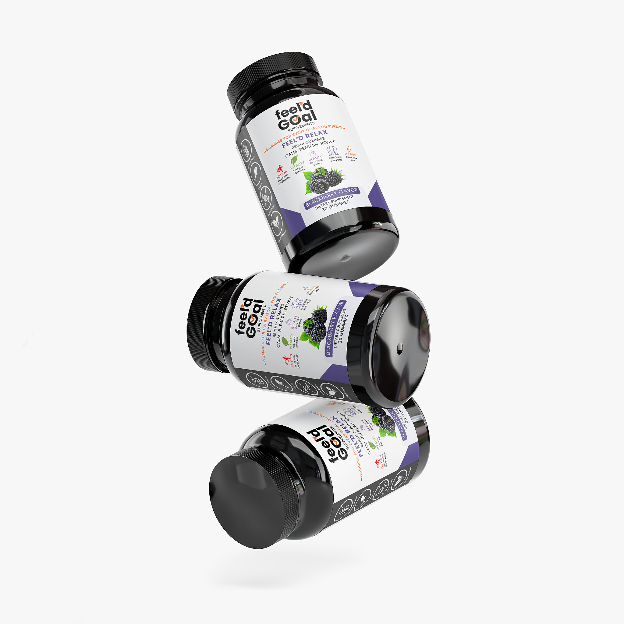 Feel 'D Relax Gummies 3