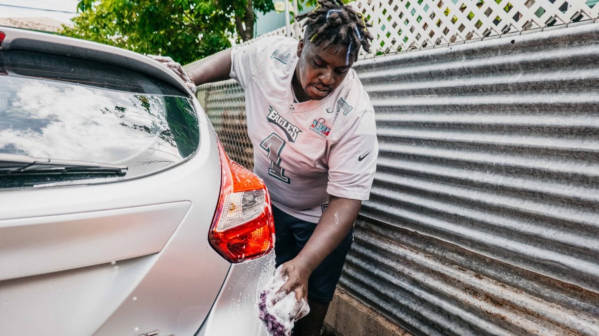 Philly Special Detail - Our detailer at work giving your car the premium treatment it deserves