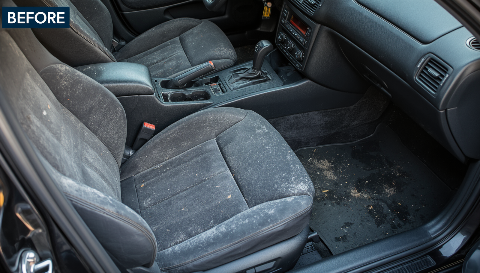 Clean luxury car interior after Philly Special Detail service in Honolulu