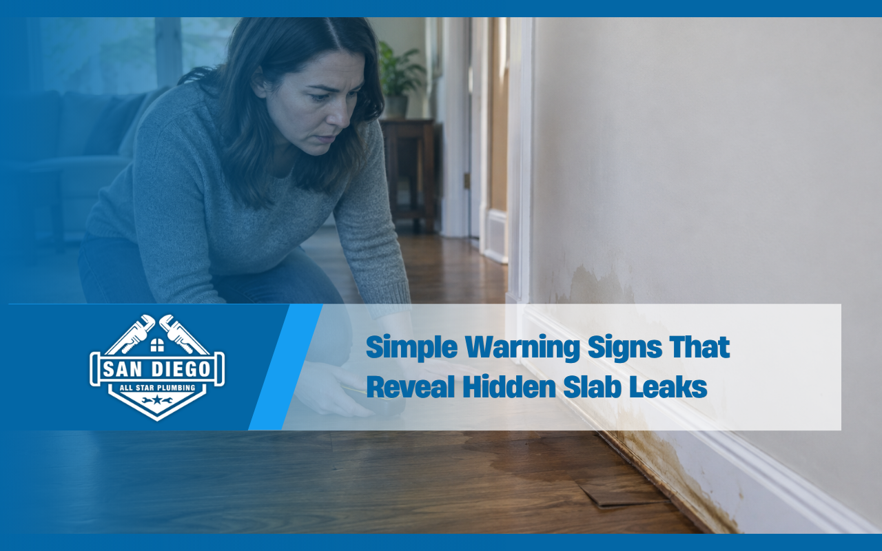 Simple Warning Signs That Reveal Hidden Slab Leaks
