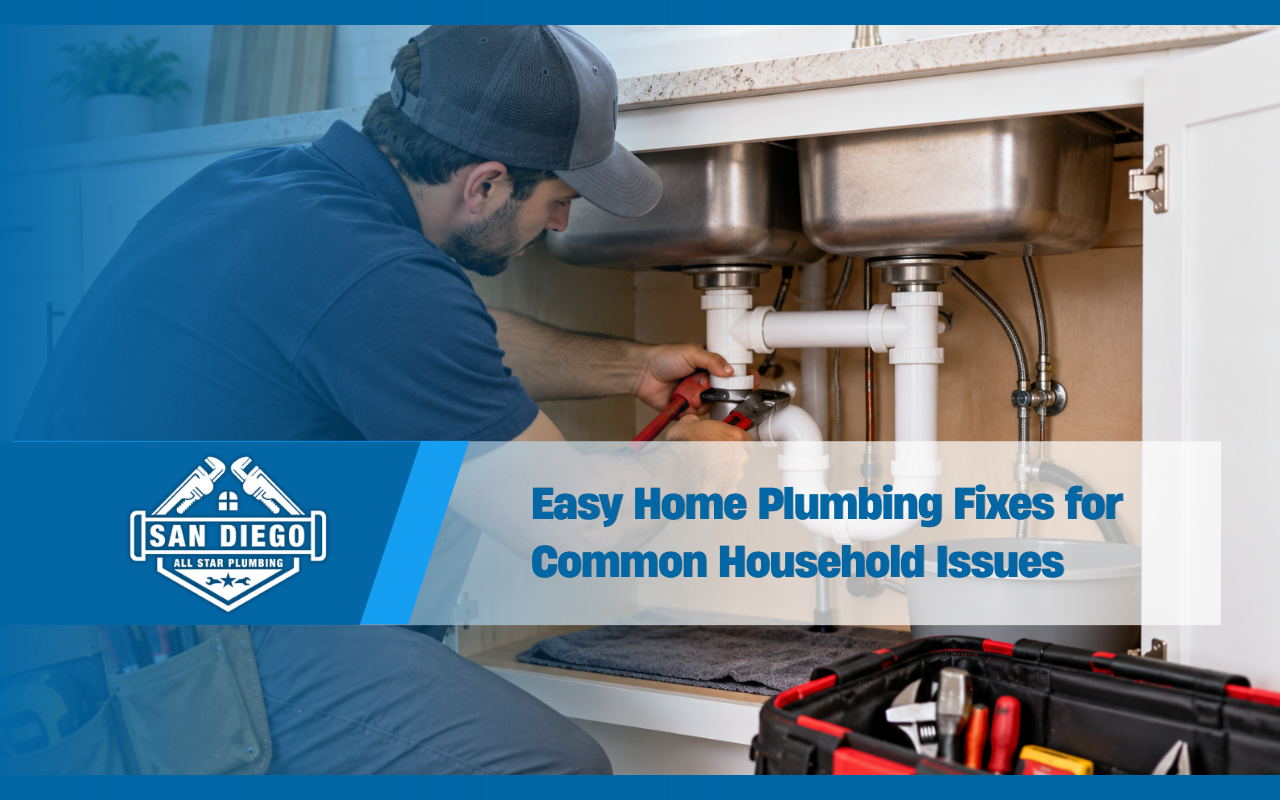 Easy Home Plumbing Fixes for Common Household Issues