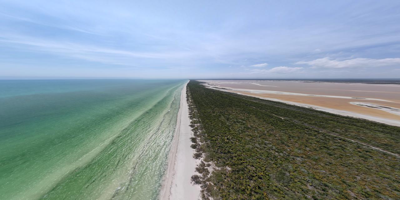 Miles of Untouched Beachfront & Pink Lagoons