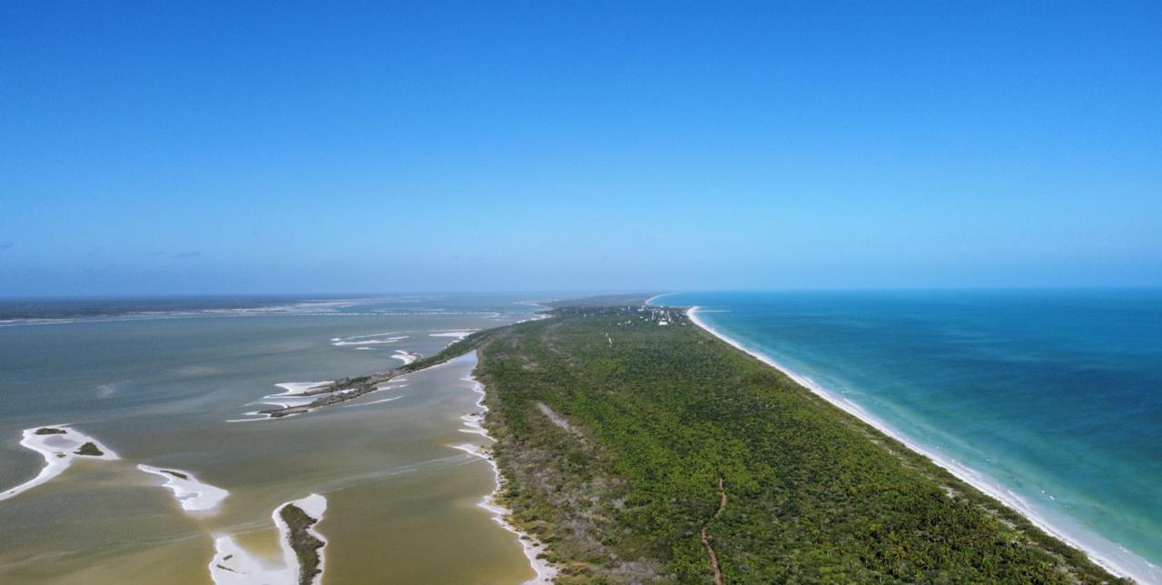 El Cuyo Peninsula & Estuary Panorama