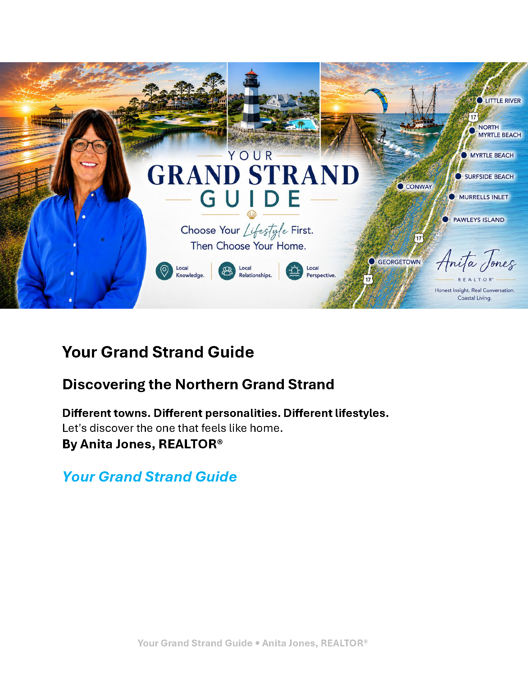 Your Grand Strand Guide Cover - Discovering the Northern Grand Strand