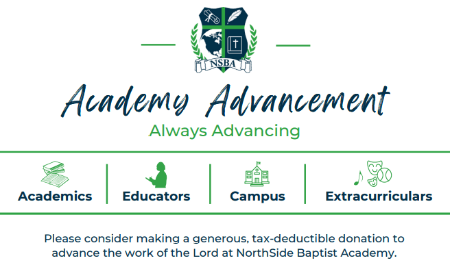 Academy Advancement - Always Advancing (Academics, Educators, Campus, Extracurriculars)