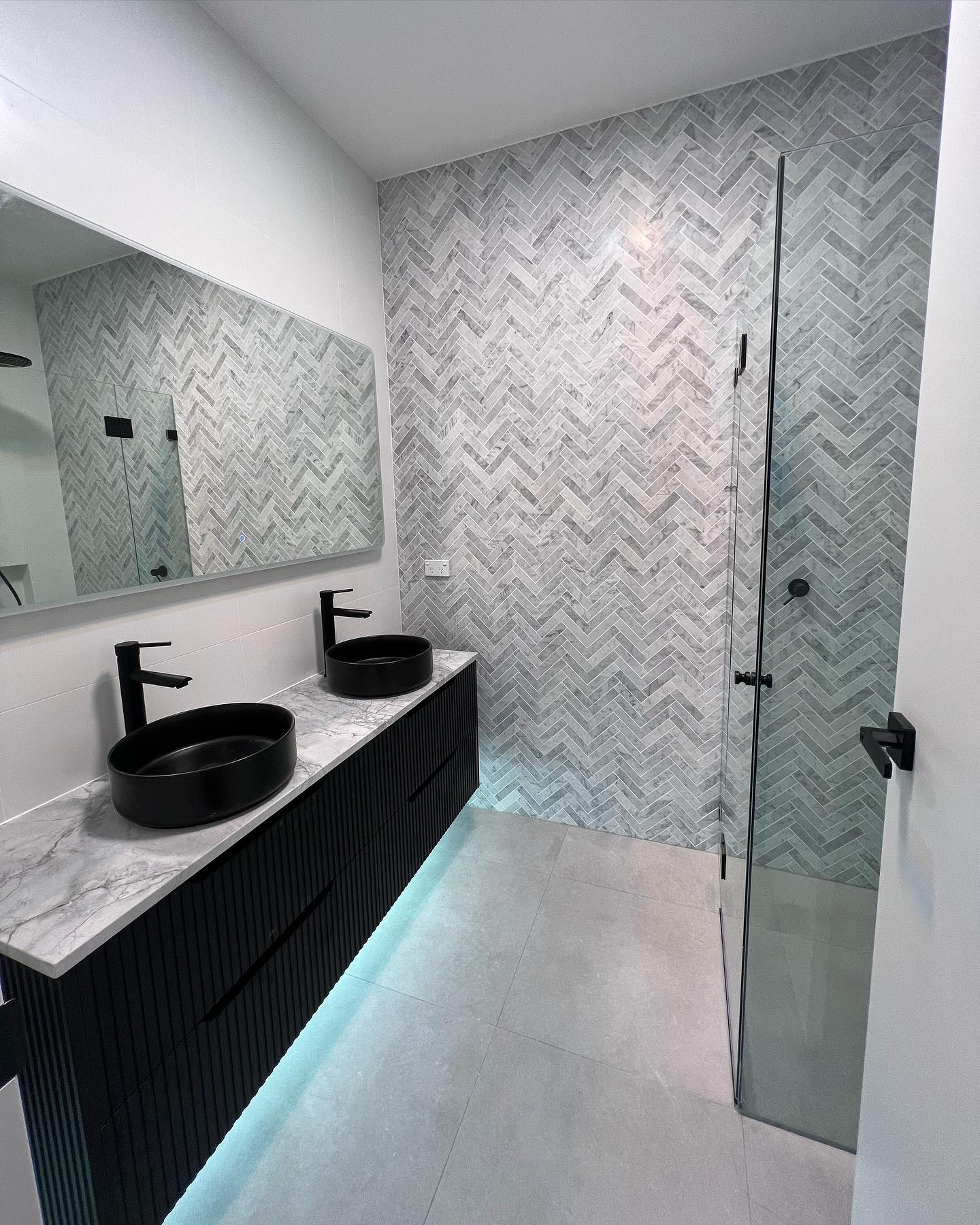 A Luxury Master Ensuite with Custom Joinery