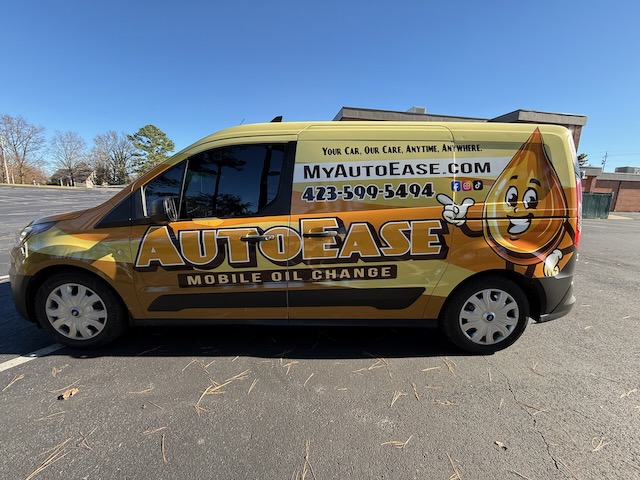 AutoEase mobile oil change service in Chattanooga TN