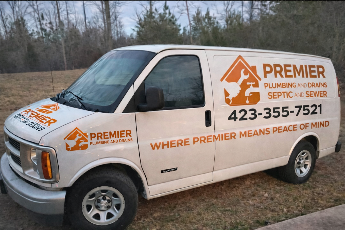 Plumbing service van