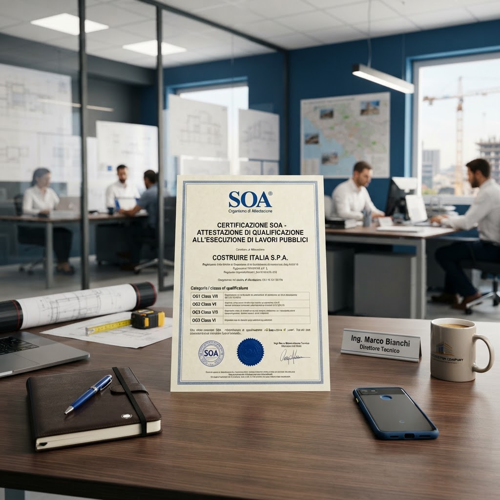 Certificazione SOA BiBa Costruzioni
