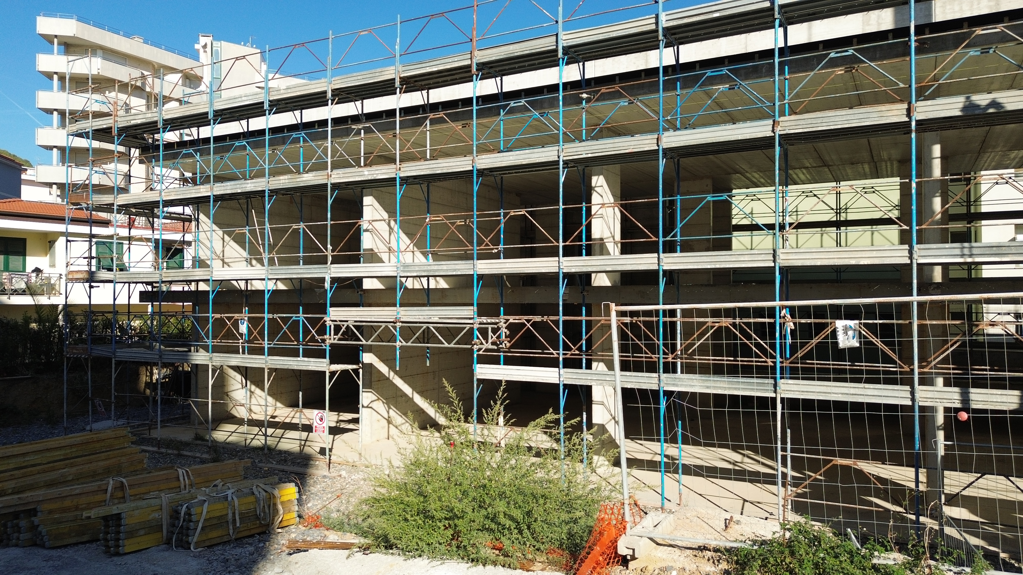 Costruzione Scuola Arma di Taggia