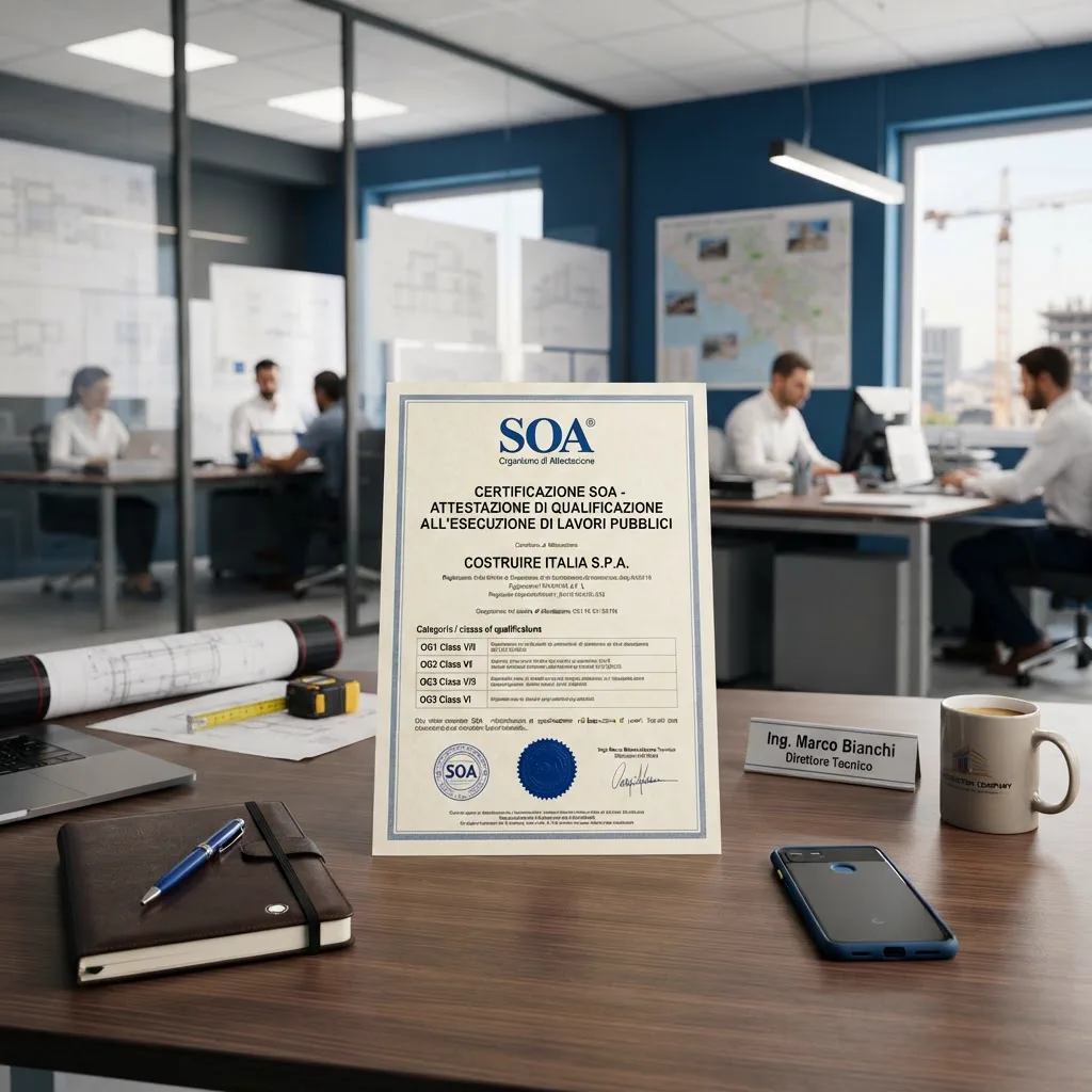 Attestazione SOA BiBa Costruzioni