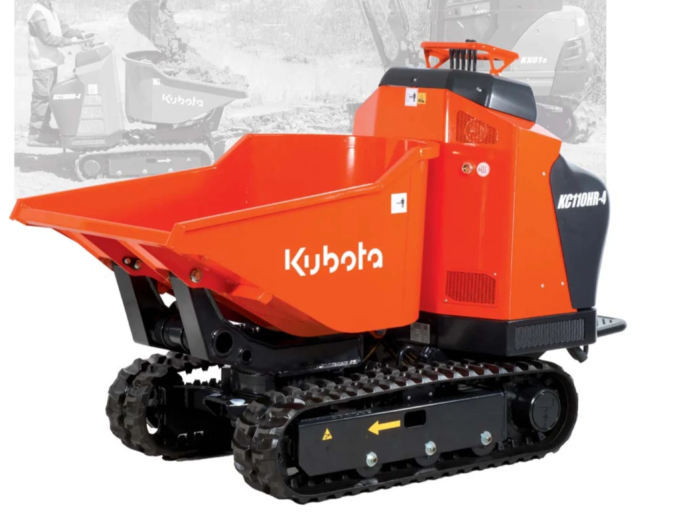 Motocarriola Kubota KC 110