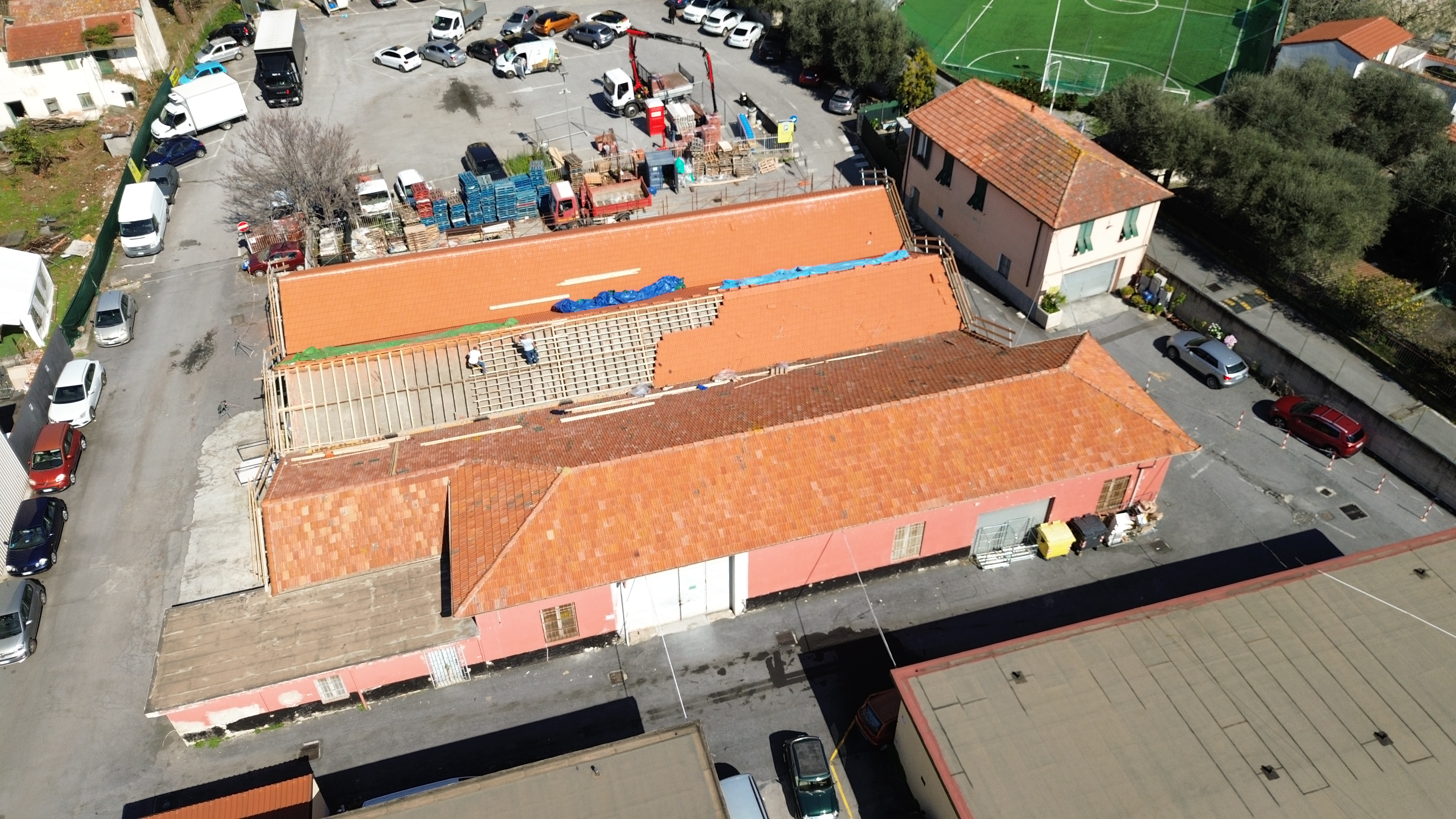 Rifacimento Tetto Capannone — foto 1