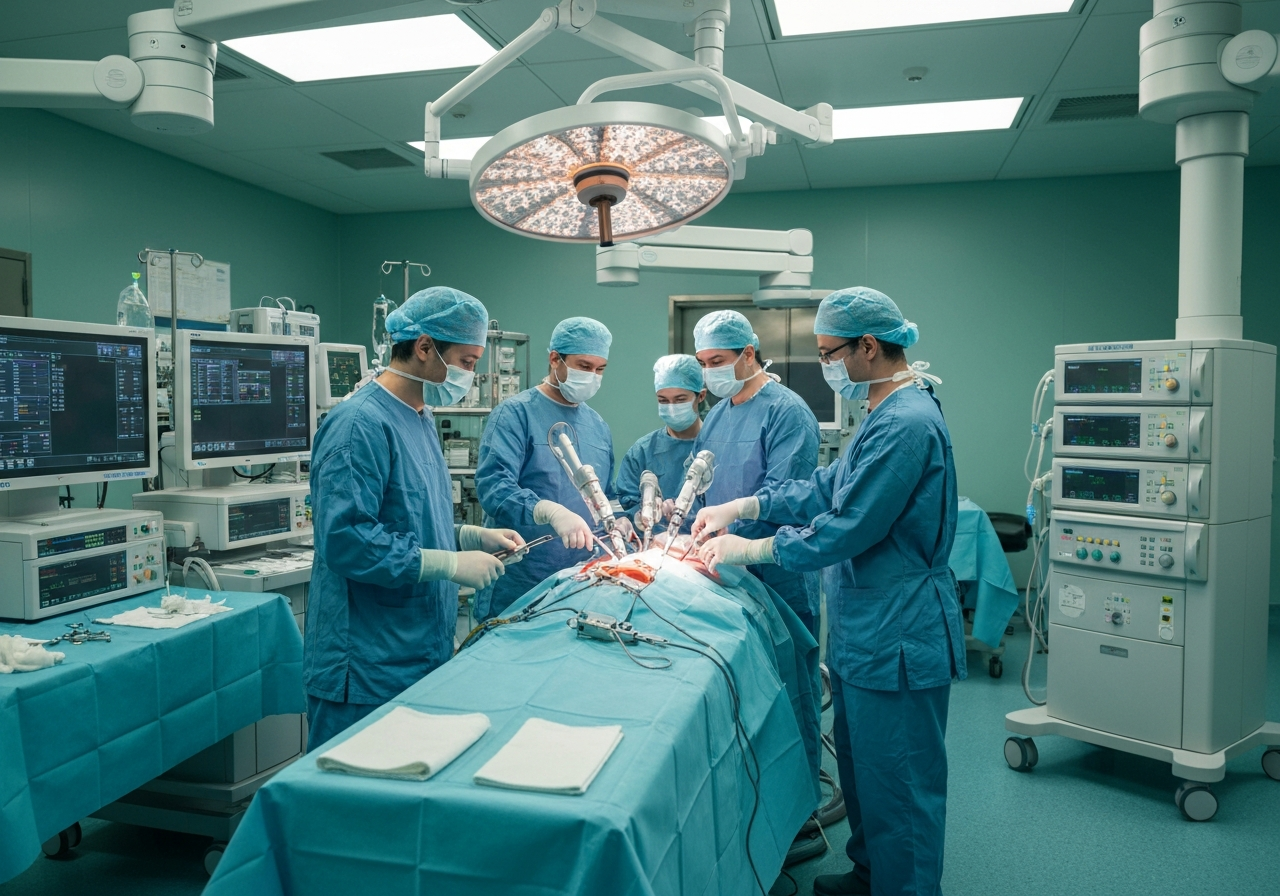 Professional operating room technology