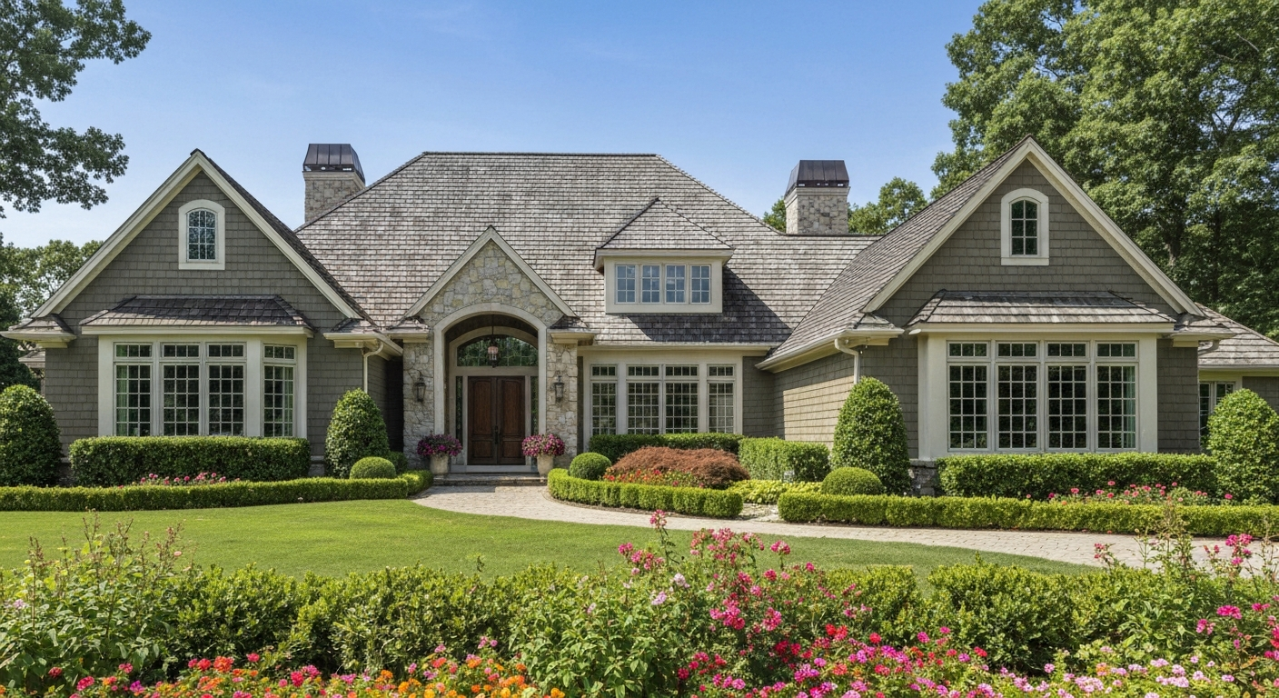 Beautiful residential roof 5