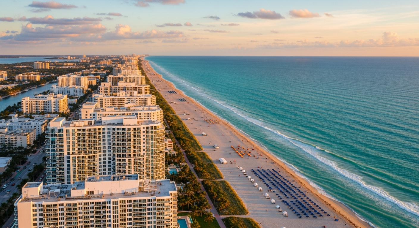 Florida Market Trends — aerial coastline