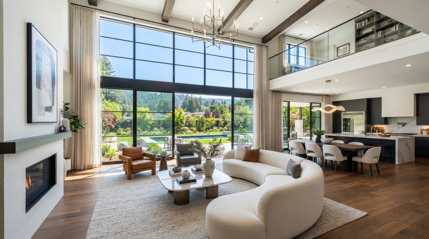 Luxury home exterior