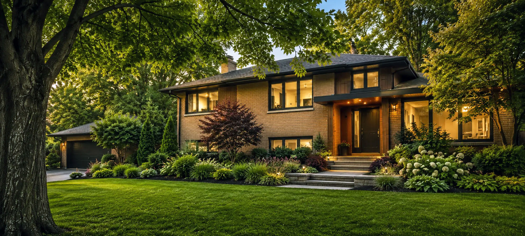 Luxury home exterior
