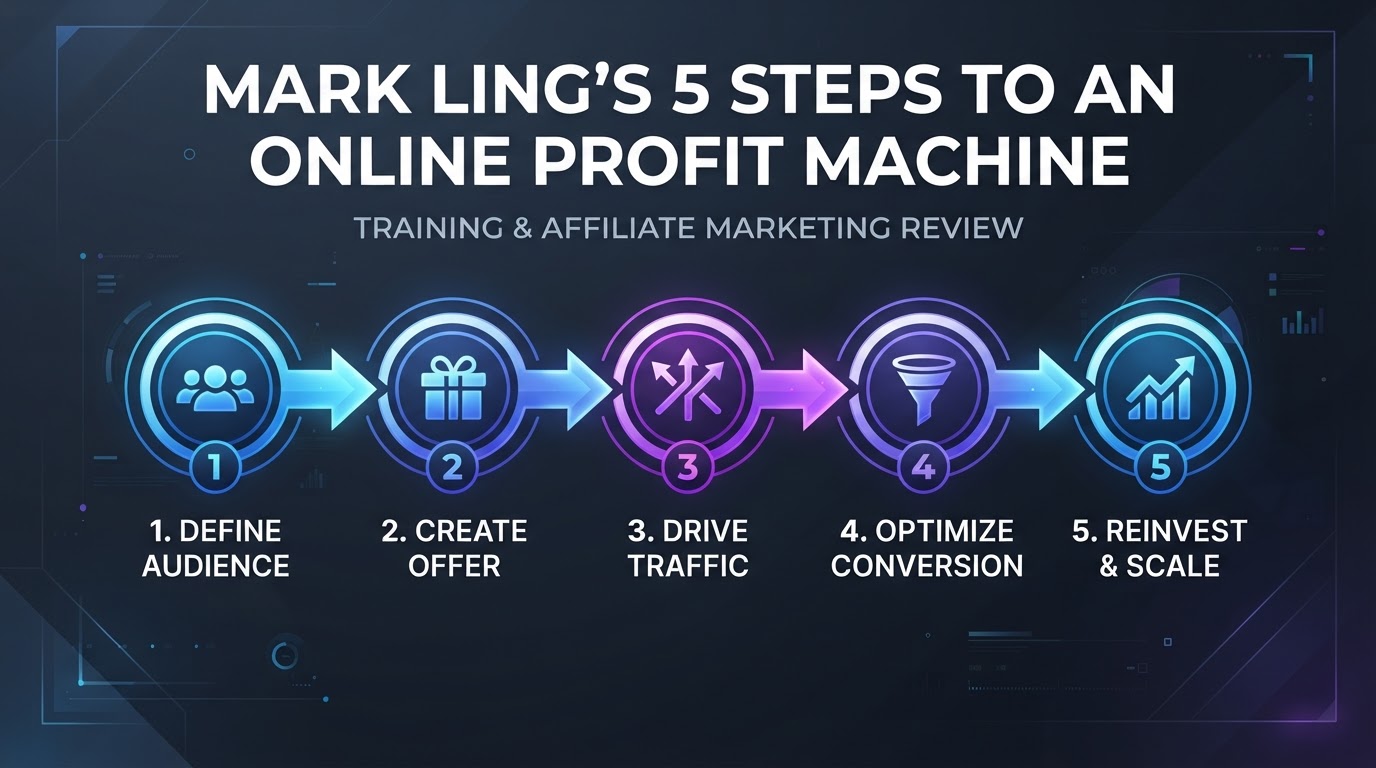 Mark Ling's 5 Steps to an Online Profit Machine: Training Overview