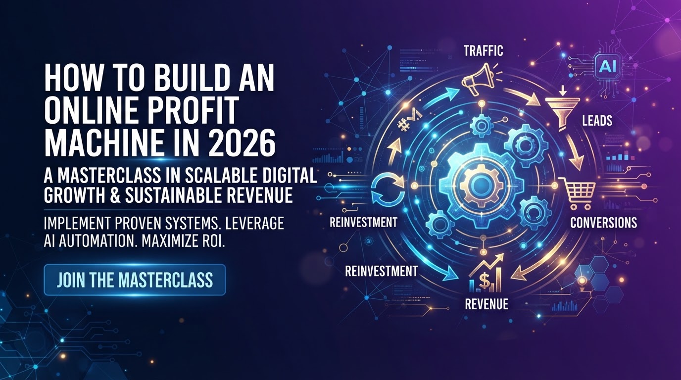 How to Build an Online Profit Machine in 2026: A Practical Step-by-Step Guide