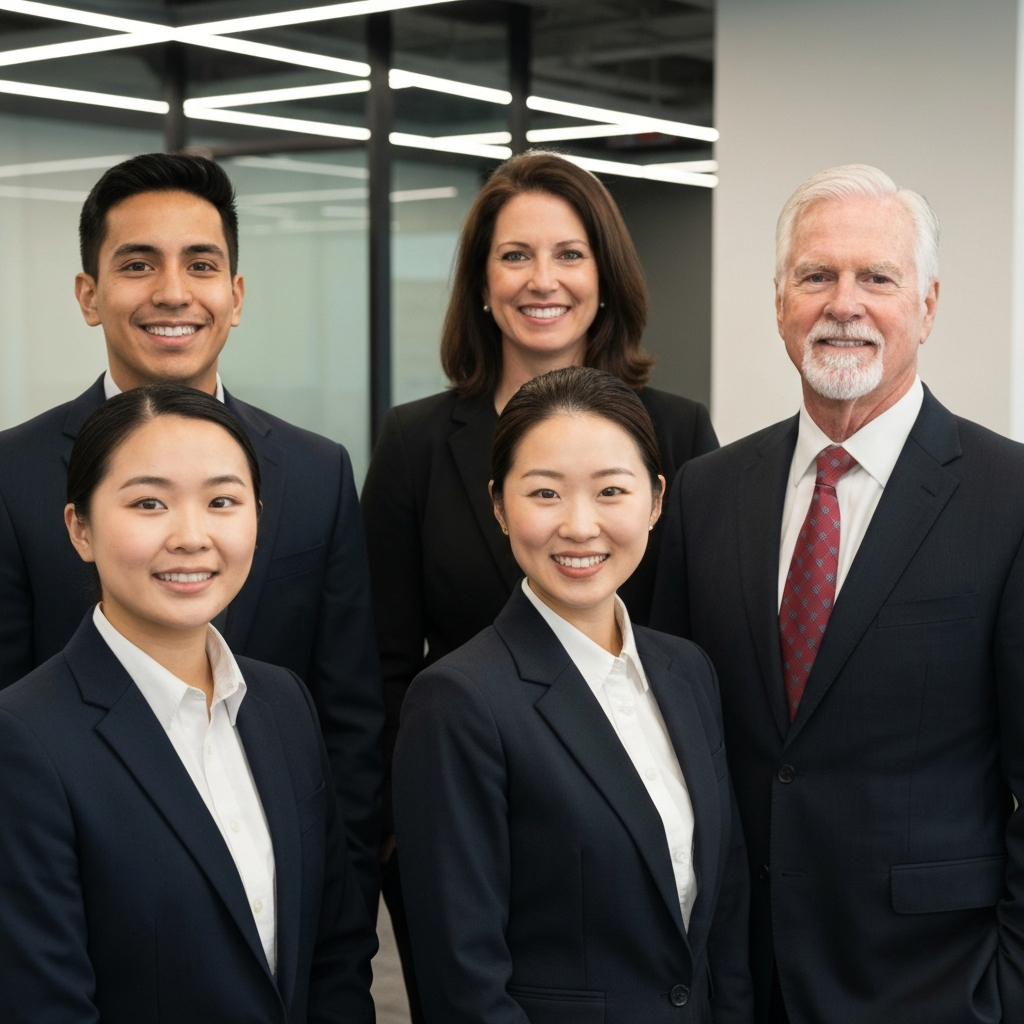 Corporate team headshots