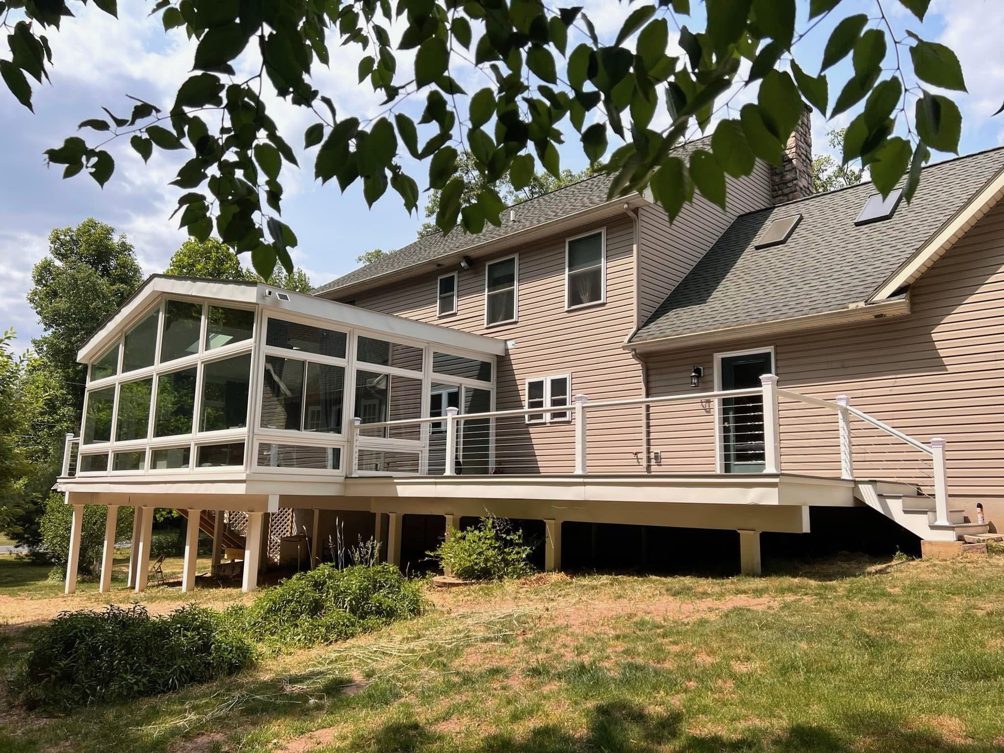 Sunroom & Deck Addition — Schaefferstown, PA