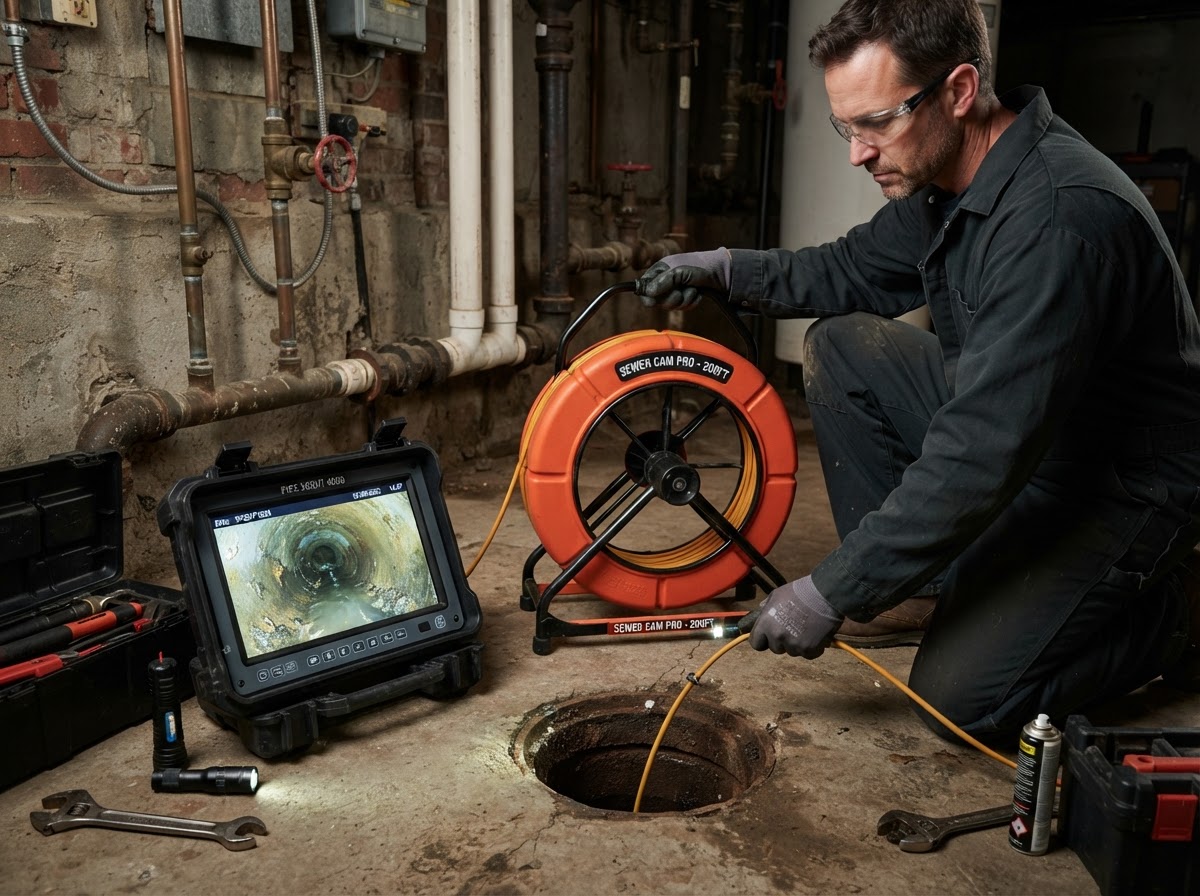 Sewer Repair & Camera Inspection by Skinner Plumbing & Restoration in Avondale and the West Valley, AZ