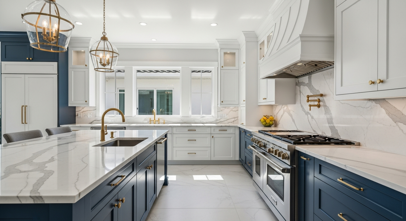 Cabinet painting in Naples, FL