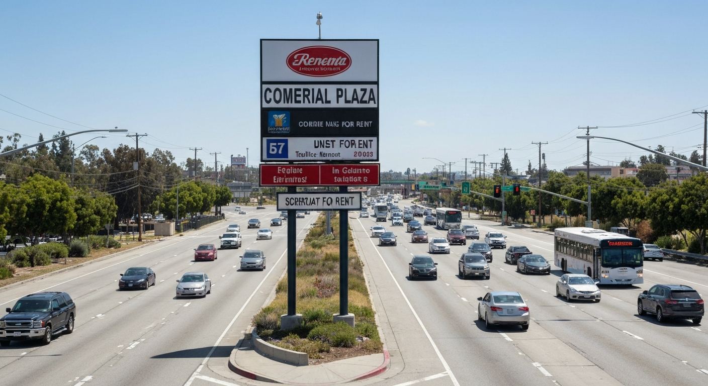 Multi-Tenant Pylon Sign