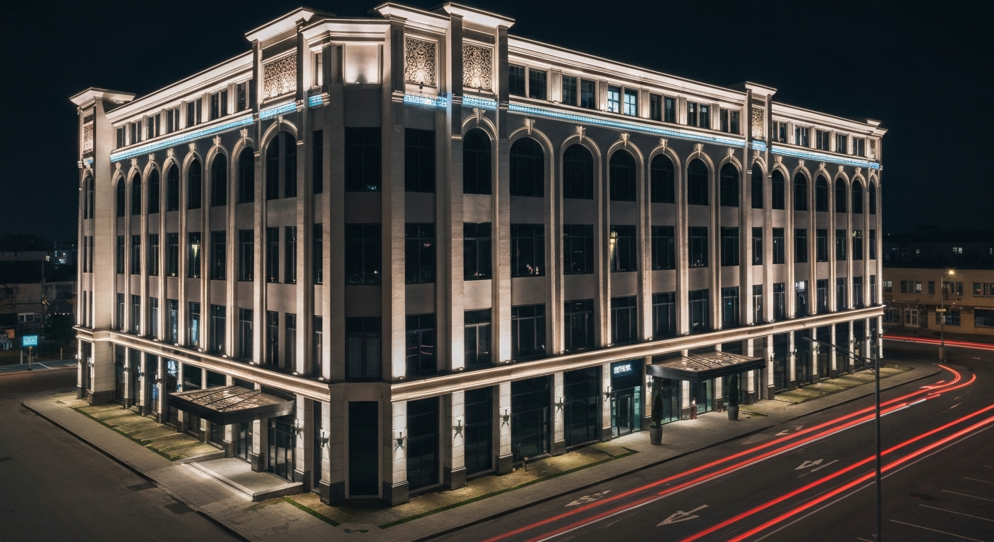 Exterior Building Lighting