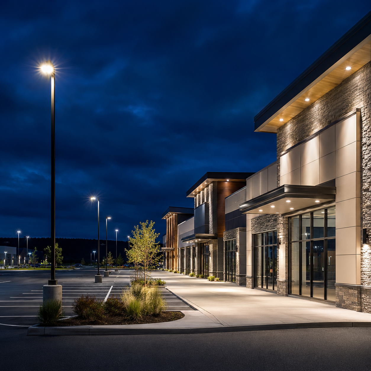Commercial Lighting Installation