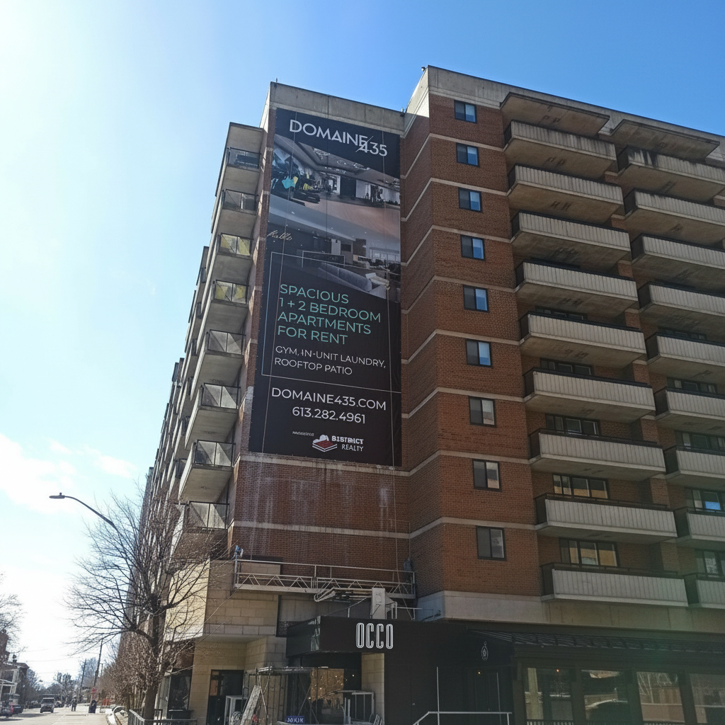Outdoor Promotional Banner