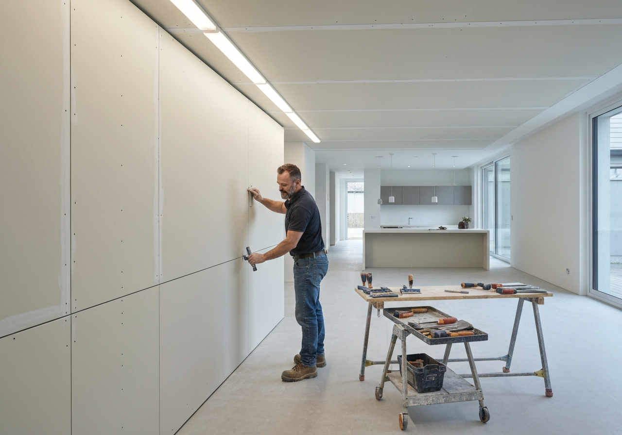 Drywall installation