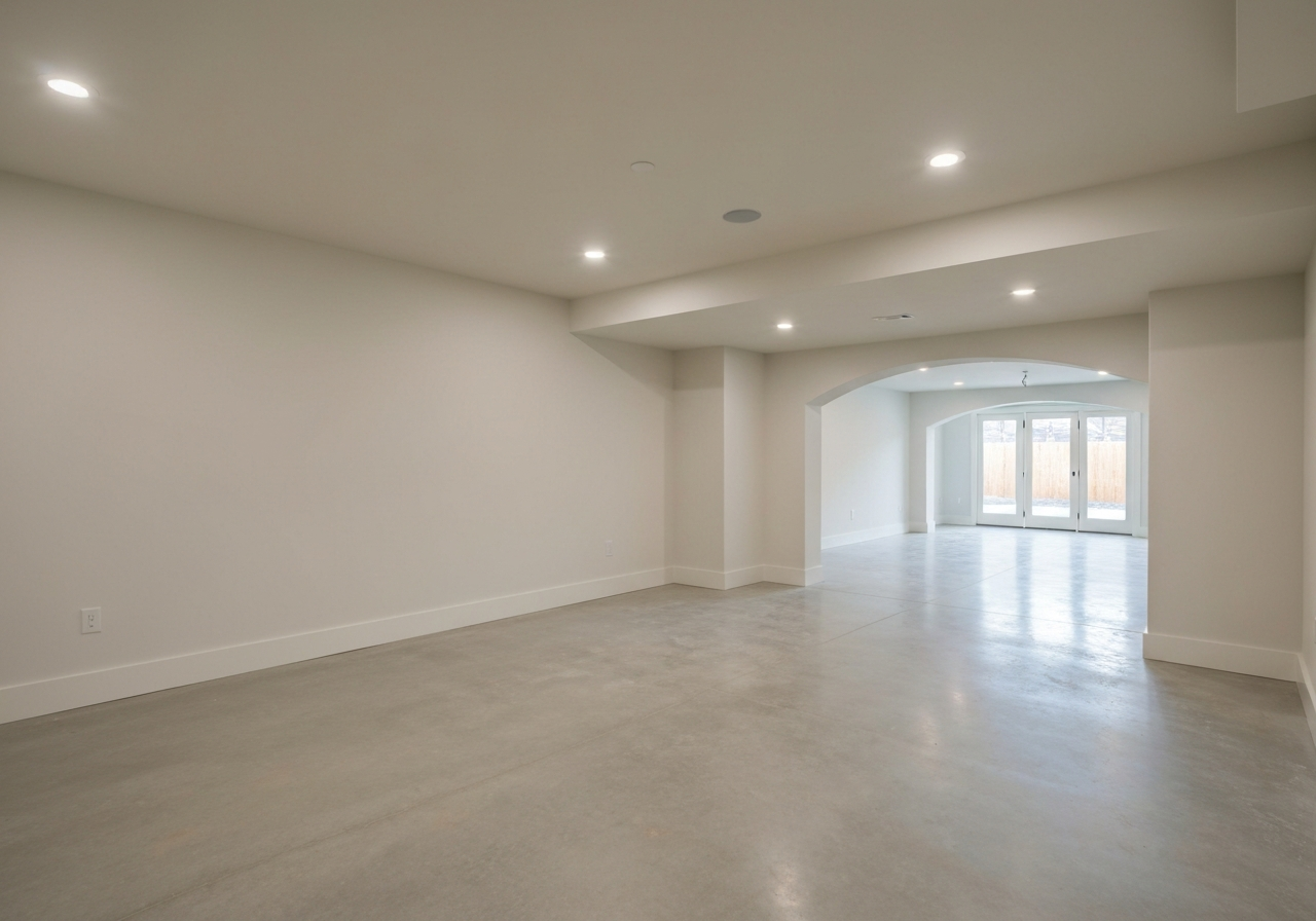 Finished basement