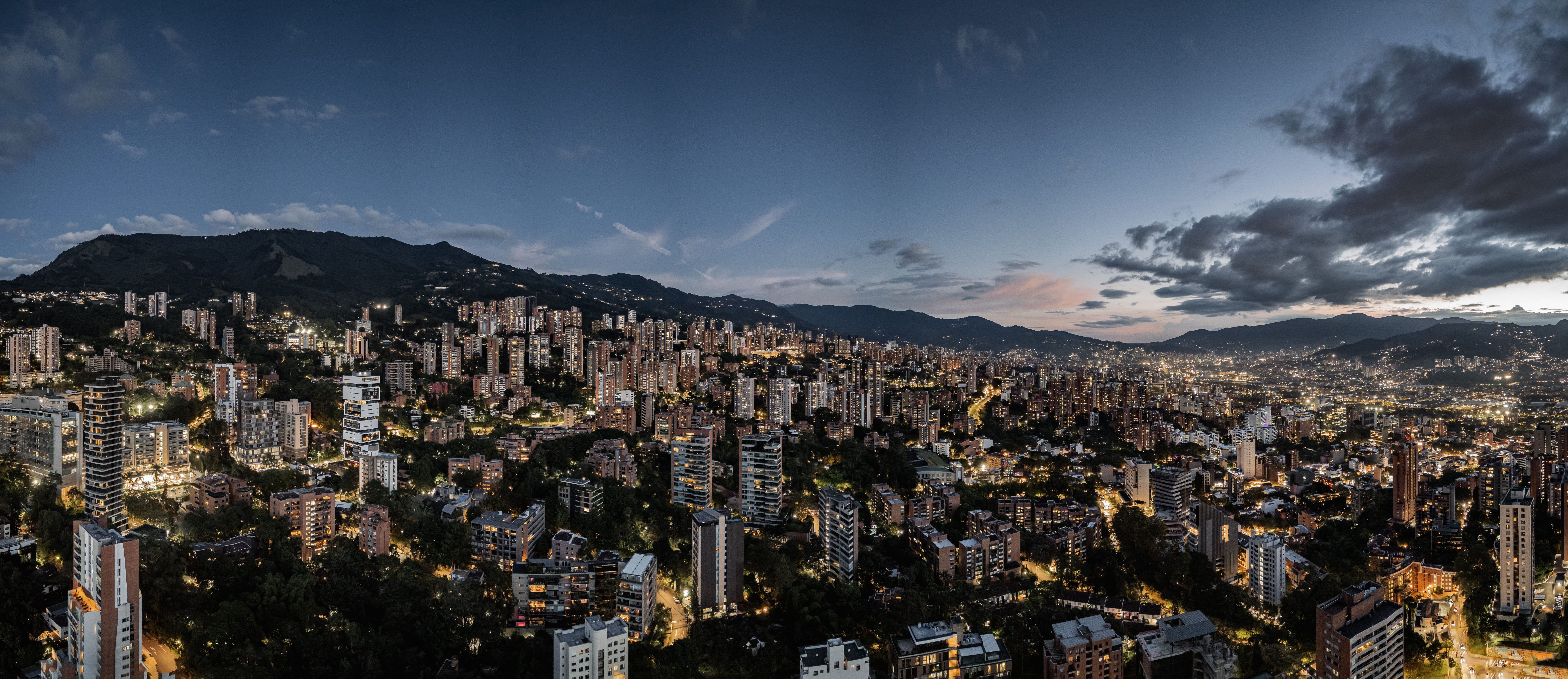 Medellin Skyline